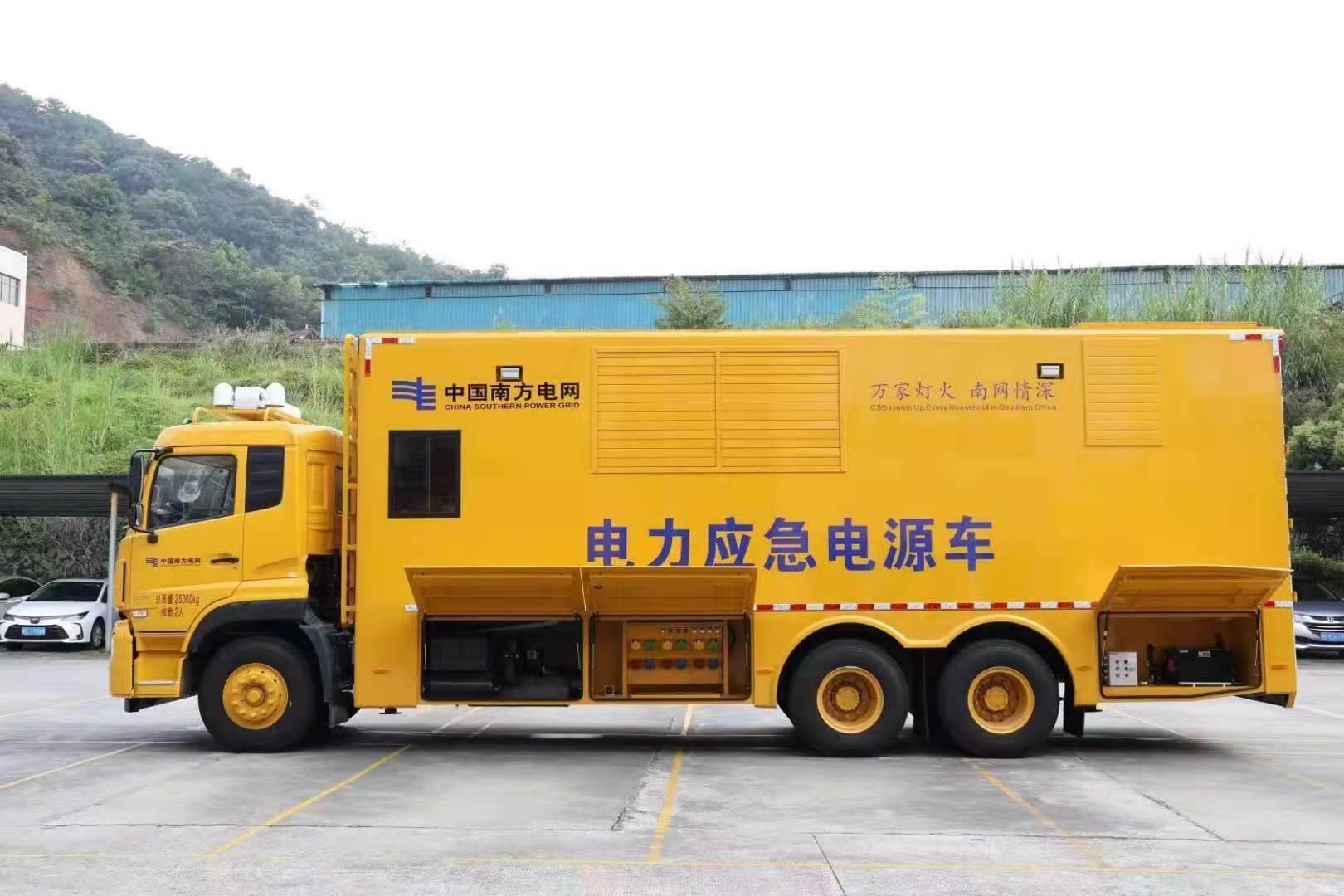 牡丹江安康大型柴油发电机发电车UPS电源出租租赁